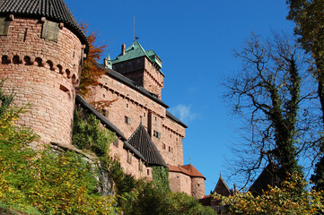 Obraz premium Château du Haut Koenigsbourg