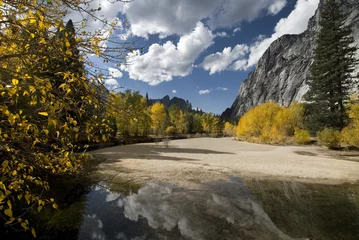 Fotobehang fall scene, Yosemite © Bruce Shippee