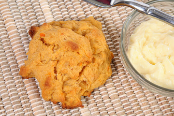 Sweet Potato Biscuit and Butter