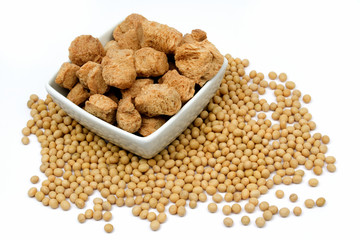 Soy meat alternative