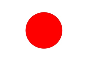 flag of japan with official proportion