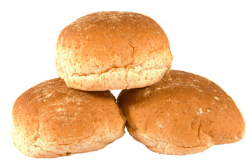 Three Bread Rolls