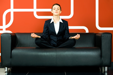 Woman relaxed