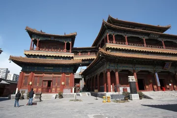 Foto op Canvas Tempelanlage in China © Christian Schwier