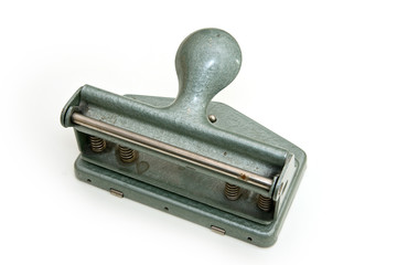 Hole puncher isolated