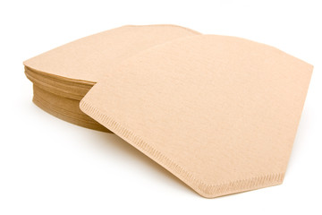 Brown coffe filters