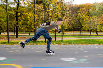 Roller skating