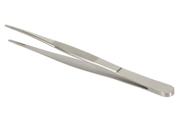 tweezers on white