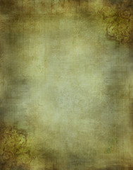 grunge floral background with space for text or image