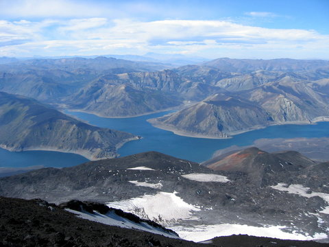 Chili_Villarica_Lac_depuis_Sommet_Volcan_Antuco