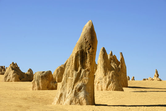 Pinnacles desert in Western Australia