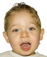 visage d'enfant