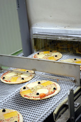 Pizza industrielle