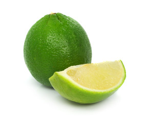 green lime exotic fruit