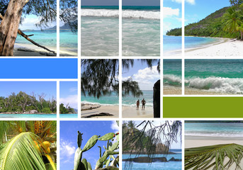 Tropical installation. Seychelles. 