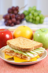 perfect picnic sandwich