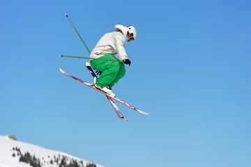 Gardinen Saut ski extreme © philippe Devanne