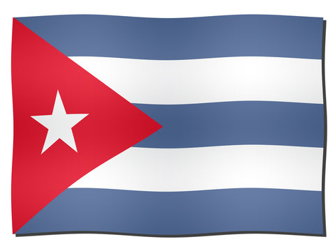 Flagge Kuba