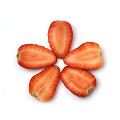 Strawberry slices