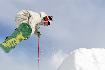 Saut snowboard