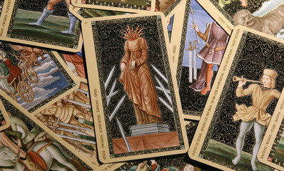 Obraz premium Tarot de la Renaissance (1460)