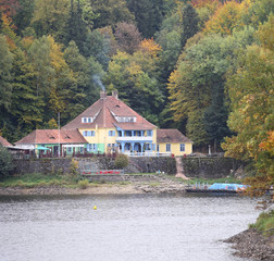 House over the lake, Poland