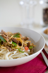 Noodle dish