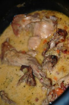 Lapin &agrave; la moutarde
