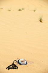 Fototapeta na wymiar lost in the desert 2