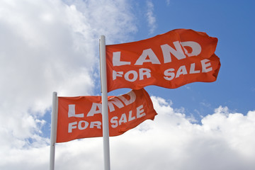 Land For Sale Flags