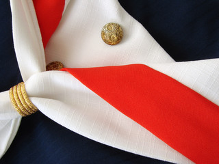 sailor blouse abstract