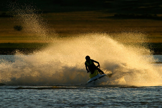 Jet ski action