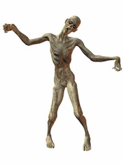 Illustration eines Zombies