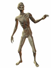 Illustration eines Zombies
