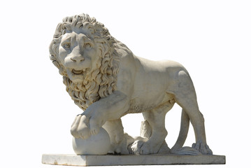 Fototapeta na wymiar lion sculpture