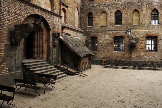 Fototapeta Gniew Castle - Interior view