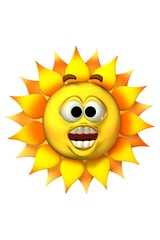Sonne erschrecken