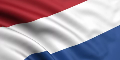 Fotobehang Niederlande Fahne © Huebi