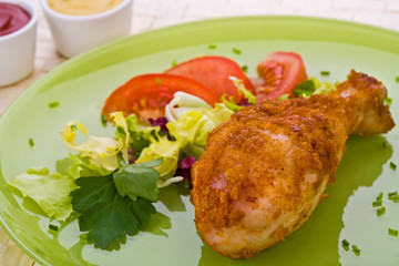 Roasted chicken