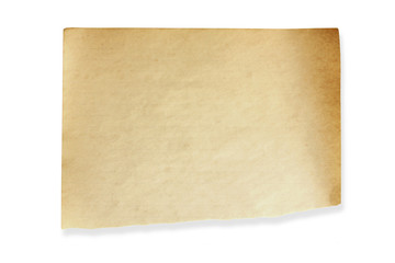 Aged Notepaper