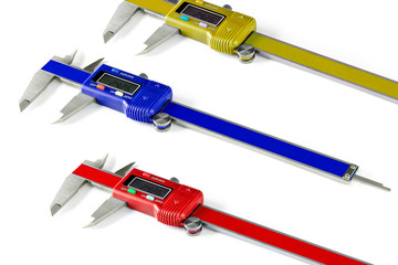 Set of vernier calipers