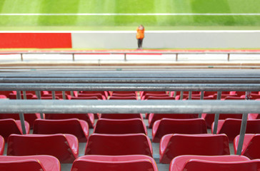 sitzplätze im stadion © Stockwerk-Fotodesign
