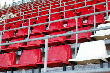 sitzplätze im stadion © Stockwerk-Fotodesign