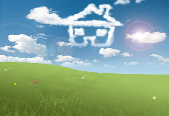 Fototapeta premium Traumhaus