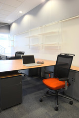 Interior of a new office