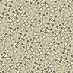 Brown 3d tiles - seamless vector pattern