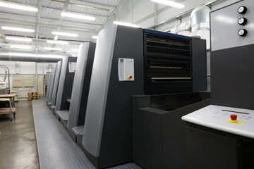 modern printing house