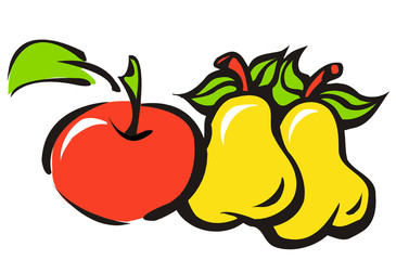 Manzana y Peras
