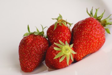 fraises appétissantes