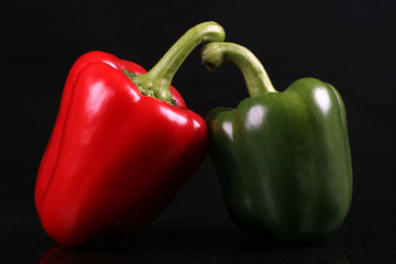 Red Pepper Green Pepper